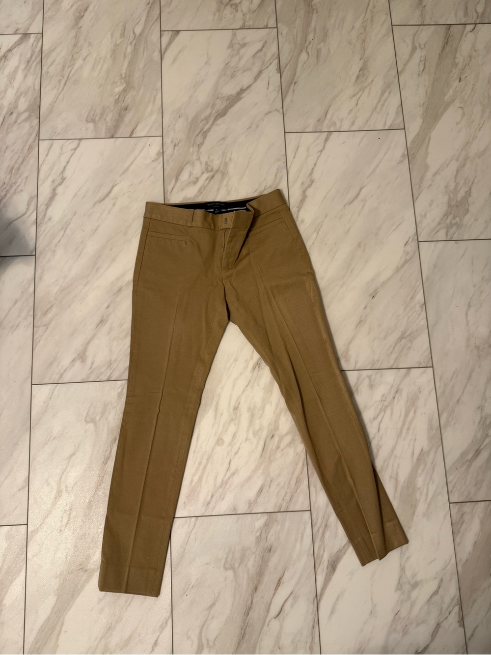 Banana Republic Straight Leg Pants in Tan